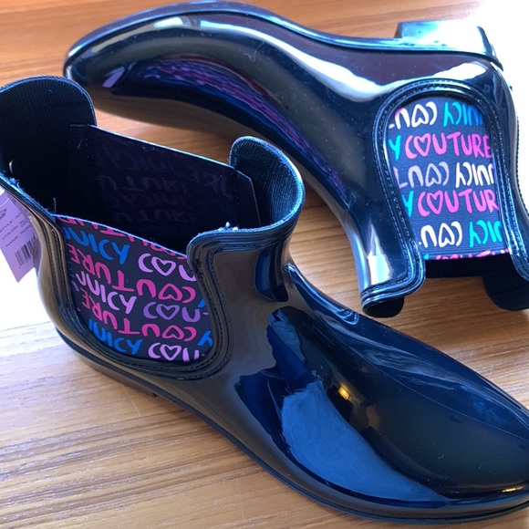 Juicy Couture Romance waterproof rain boots - Picture 2 of 5